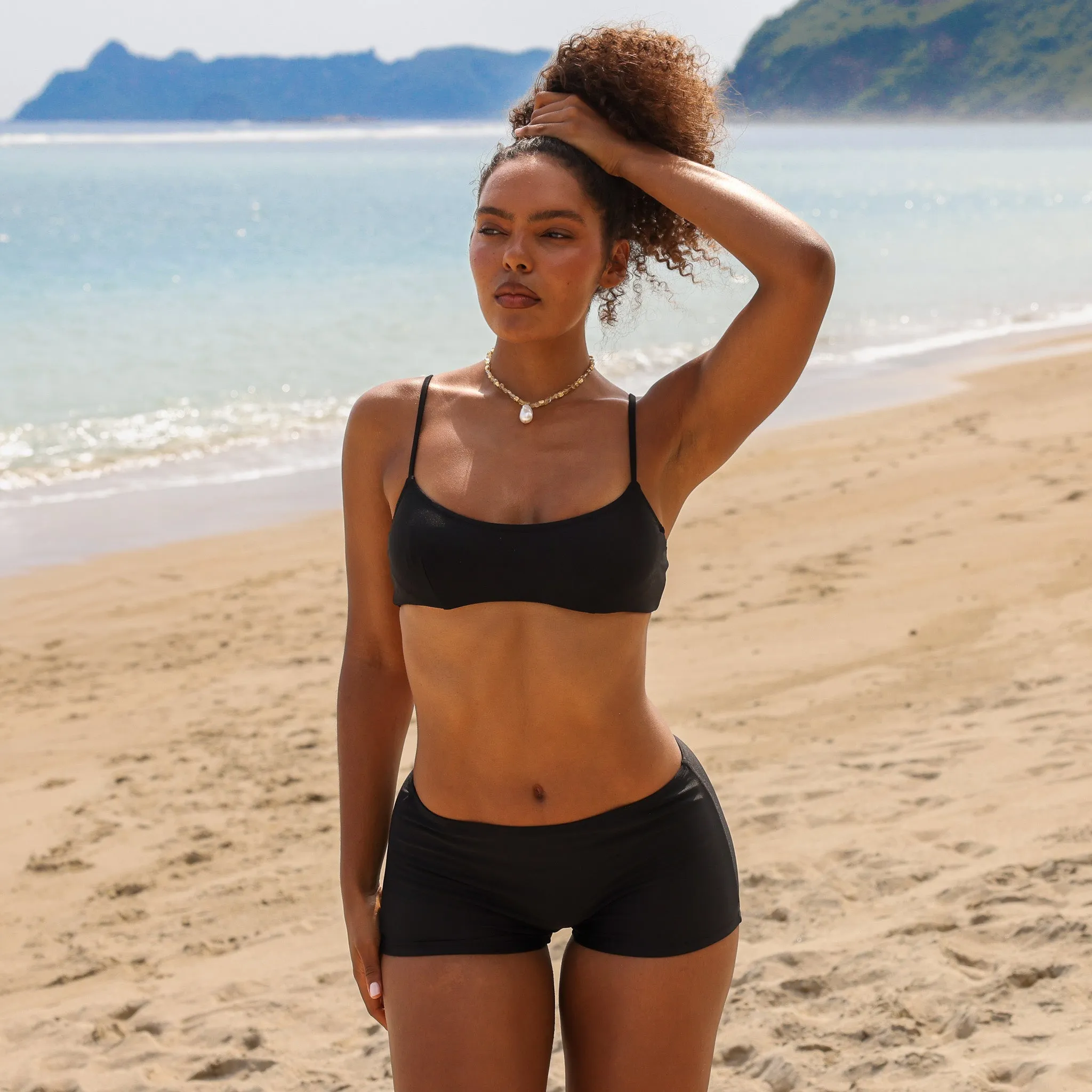 Micro Swim Short - Twilight Black sold by Kulani Kinis product image thumbnail 4