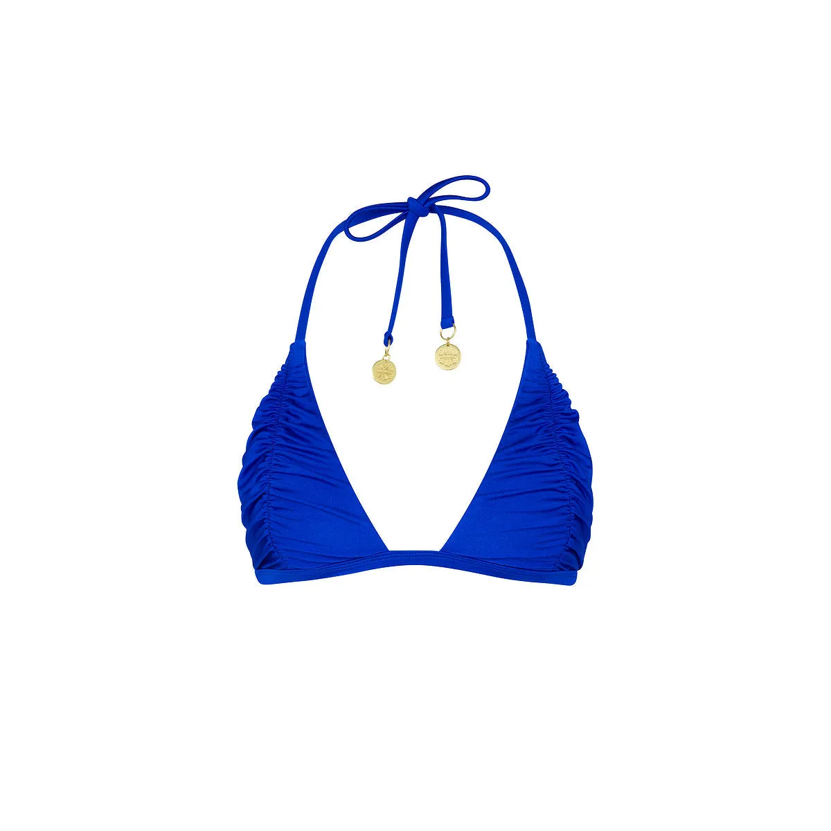 Gathered Stitch Bralette Bikini Top - Blue Lagoon sold by Kulani Kinis