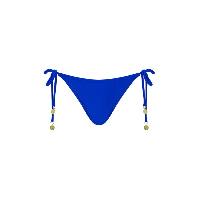 Full Coverage Tie Bikini Bottom - Blue Lagoon made by Kulani Kinis