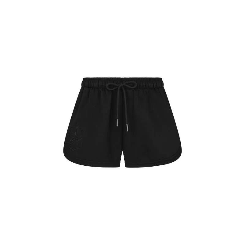 Embroidered Track Shorts - Twilight Black made by Kulani Kinis