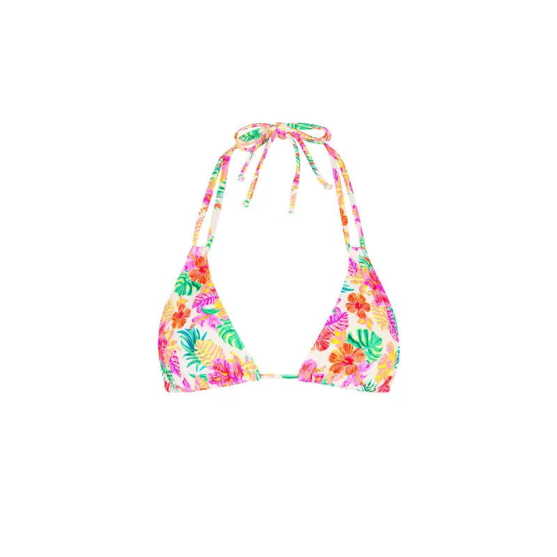 Halter Bralette Bikini Top - Island Escape made by Kulani Kinis