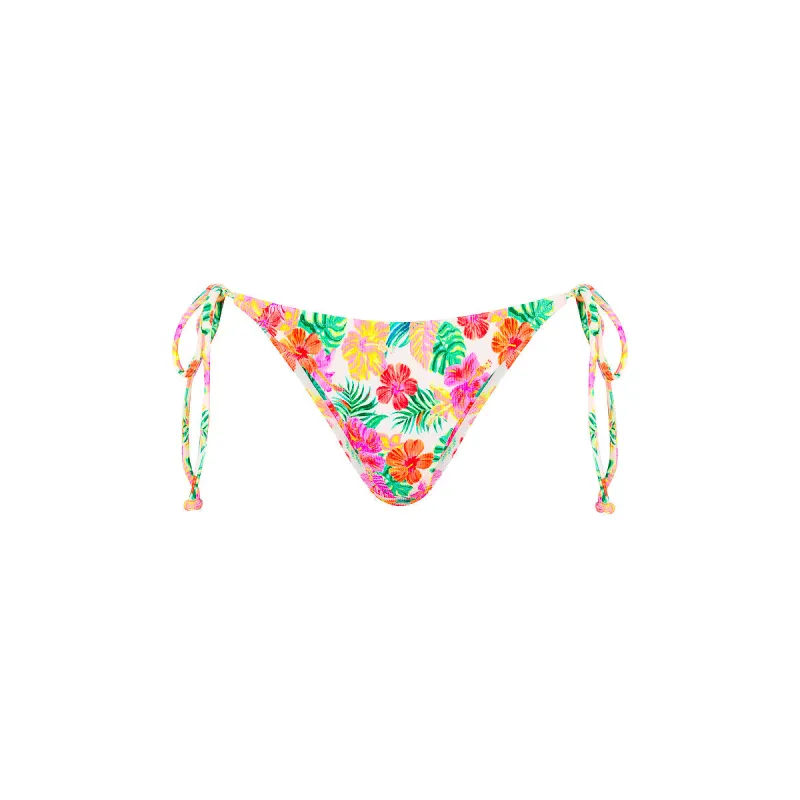 Full Coverage Tie Bikini Bottom - Island Escape made by Kulani Kinis