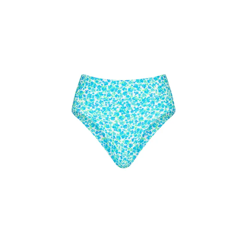 High Hip Cheeky Bikini Bottom - Ocean Aura made by Kulani Kinis