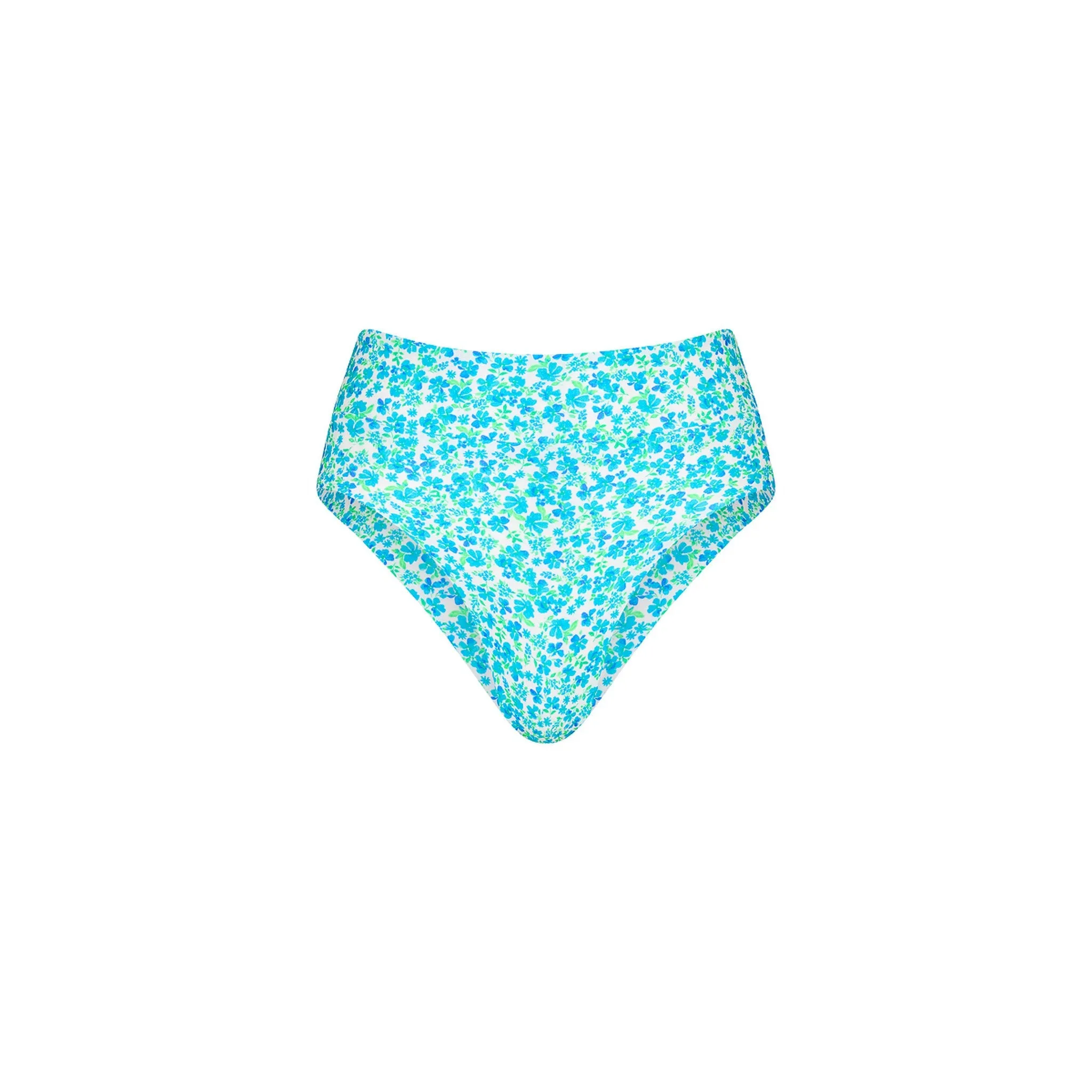 High Hip Cheeky Bikini Bottom - Ocean Aura sold by Kulani Kinis