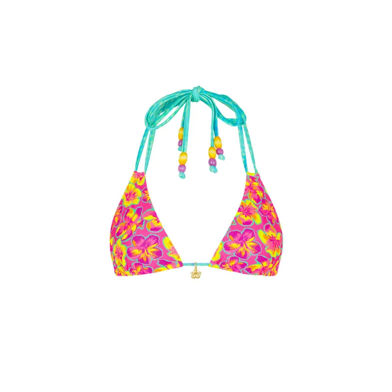 Halter Bralette Bikini Top - Sun Pop made by Kulani Kinis