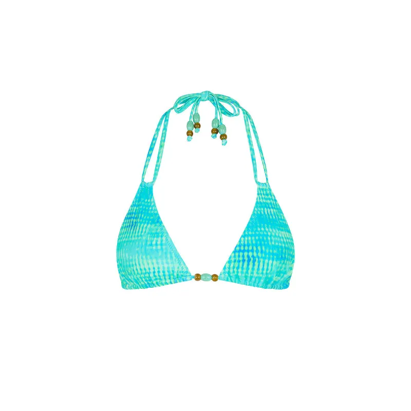 Halter Bralette Bikini Top - Summer Seas made by Kulani Kinis