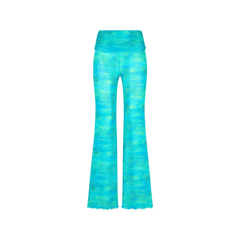 Mesh Flare Pants - Summer Seas made by Kulani Kinis