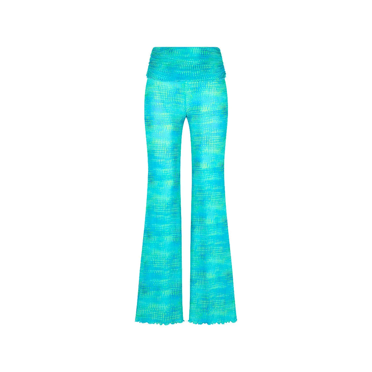 Mesh Flare Pants - Summer Seas sold by Kulani Kinis