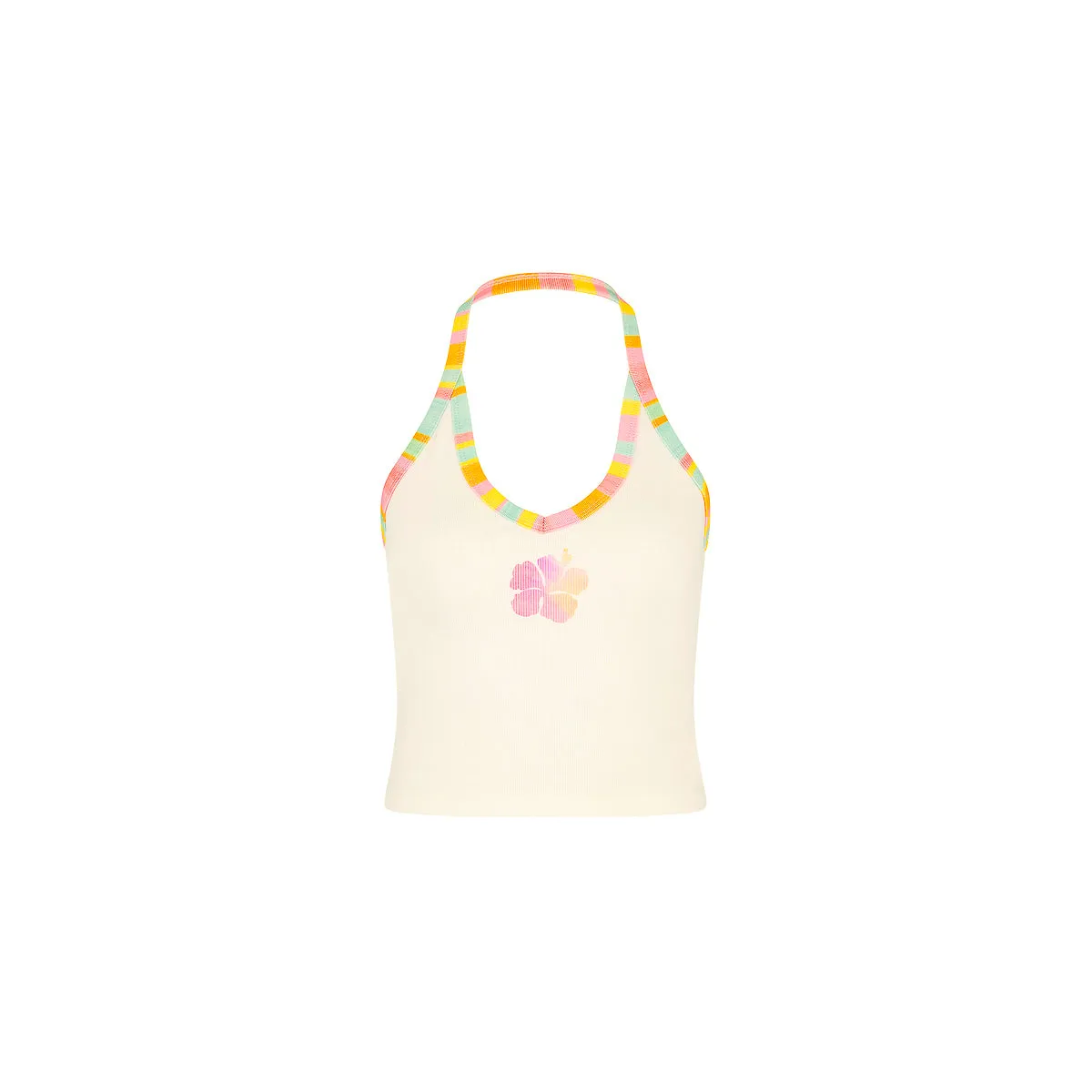 Printed Dip Halter Tank - Summer Sundae sold by Kulani Kinis