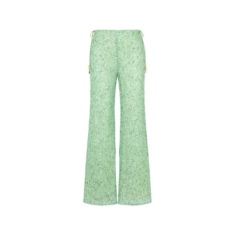Flare Tie Side Pants - Sea Spritz made by Kulani Kinis