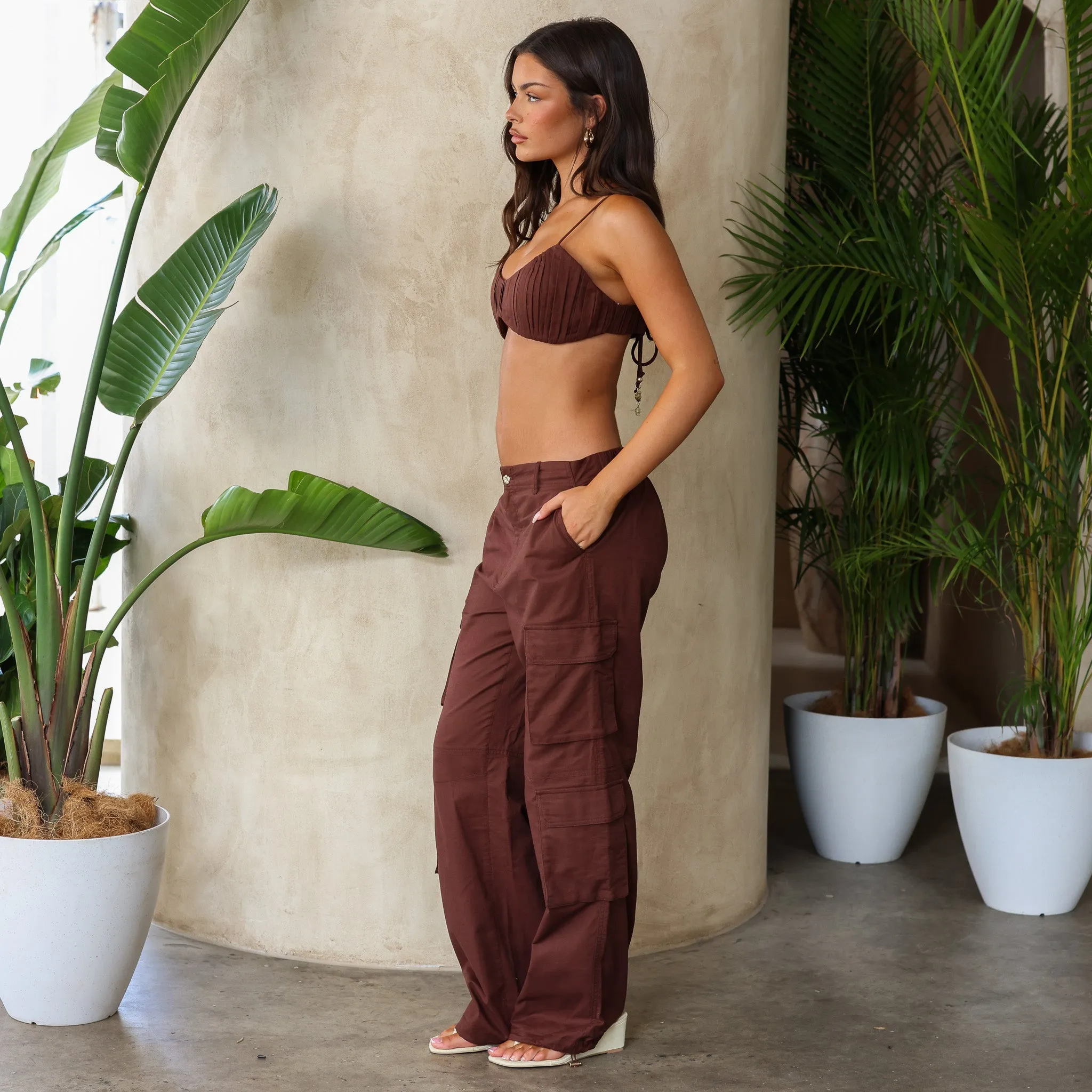 Relaxed Cargo Pants - Coco sold by Kulani Kinis product image thumbnail 4