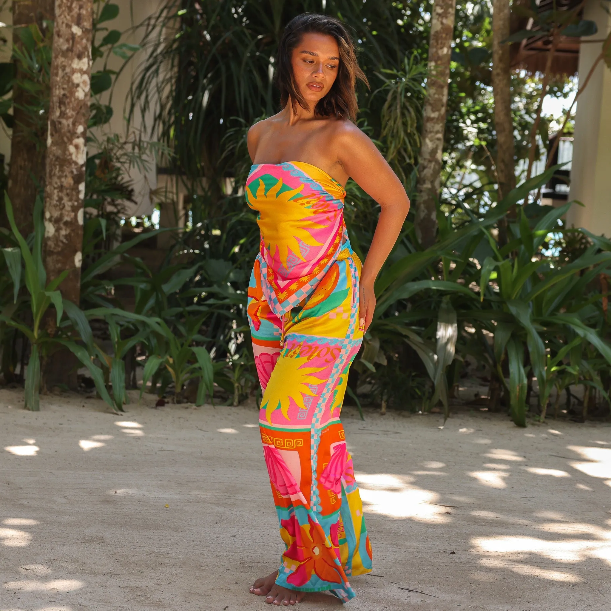 Summer Bandana Scarf Top - Sunkissed Coast sold by Kulani Kinis product image thumbnail 4