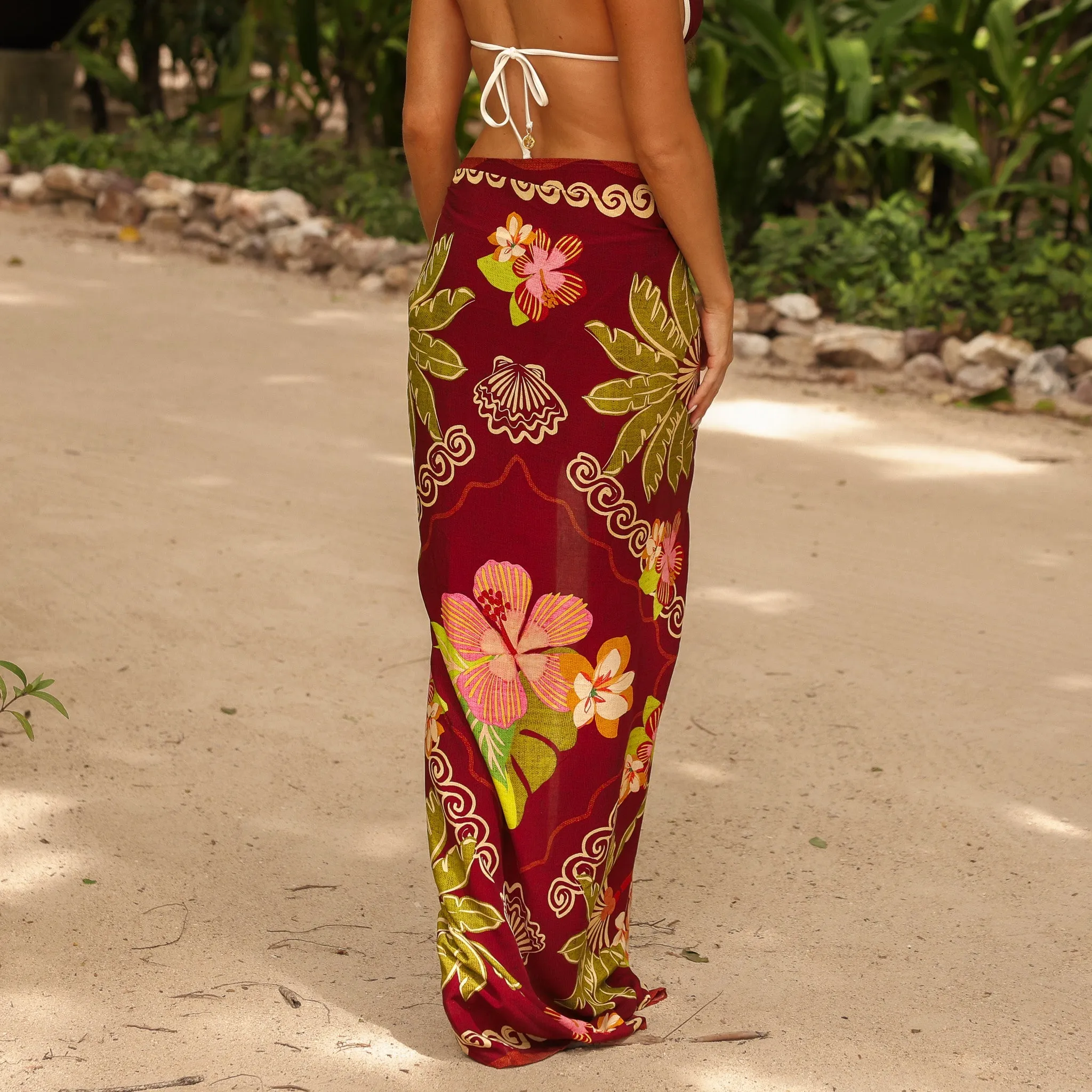 Sarong Cover Up - Coco Island sold by Kulani Kinis product image thumbnail 4