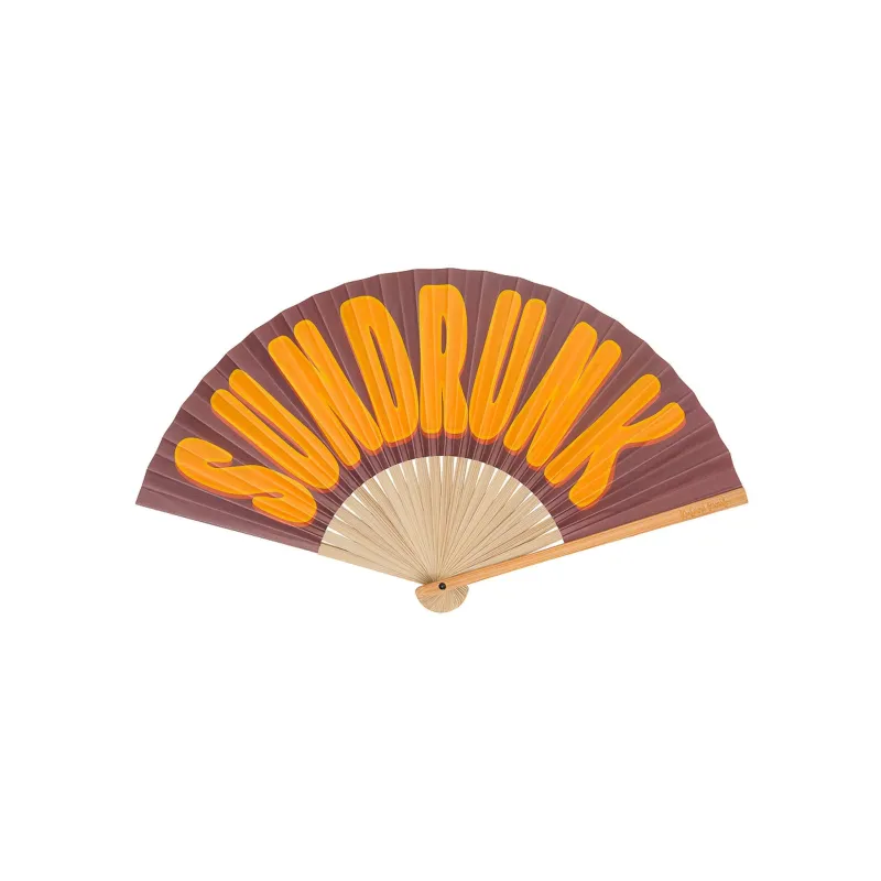Paper Fan - Cocoa Heat made by Kulani Kinis
