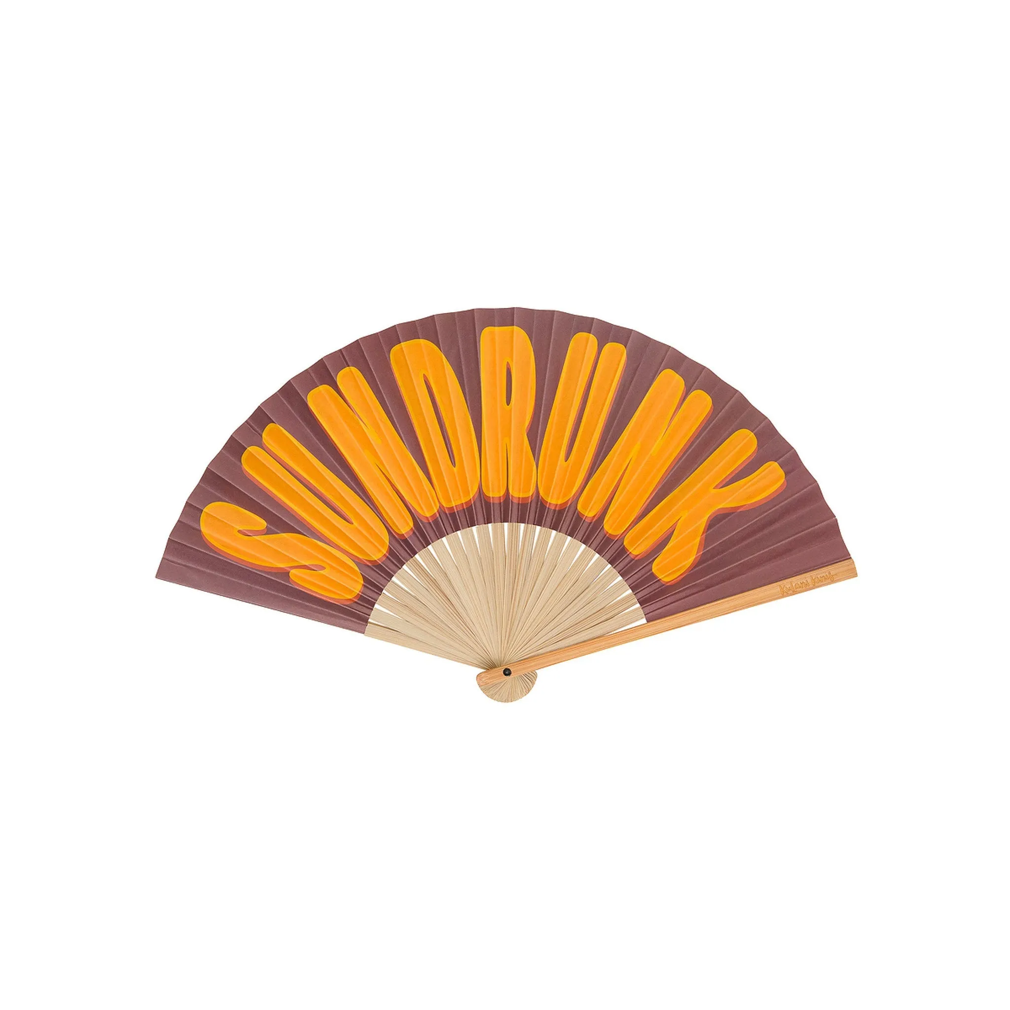 Paper Fan - Cocoa Heat sold by Kulani Kinis