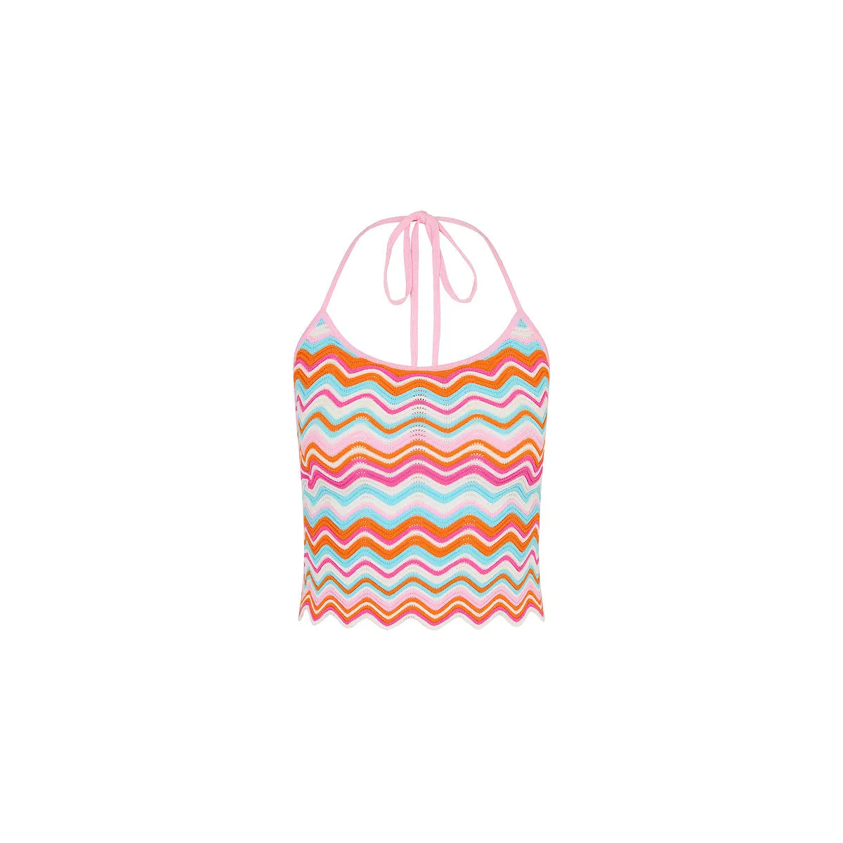 Backless Knit Tank - Sunset Wave sold by Kulani Kinis