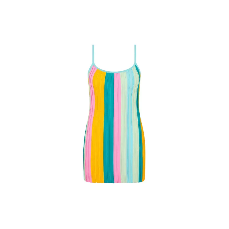 Rib Knit Mini Dress - Seaside Dreamer made by Kulani Kinis