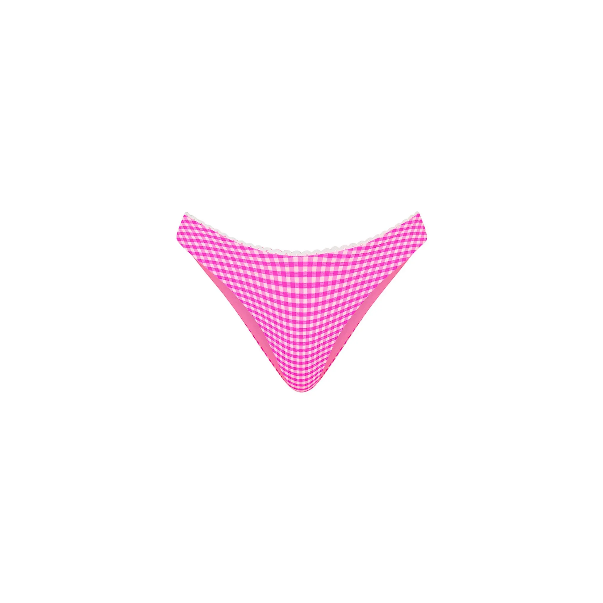Decorative Full Coverage Bikini Bottom - Pink Diva sold by Kulani Kinis