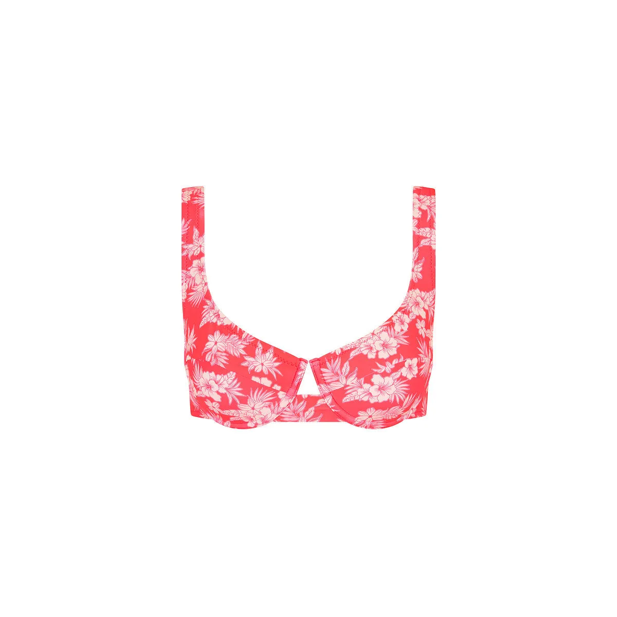 Underwire Tie Back Bikini Top - Island Punch sold by Kulani Kinis