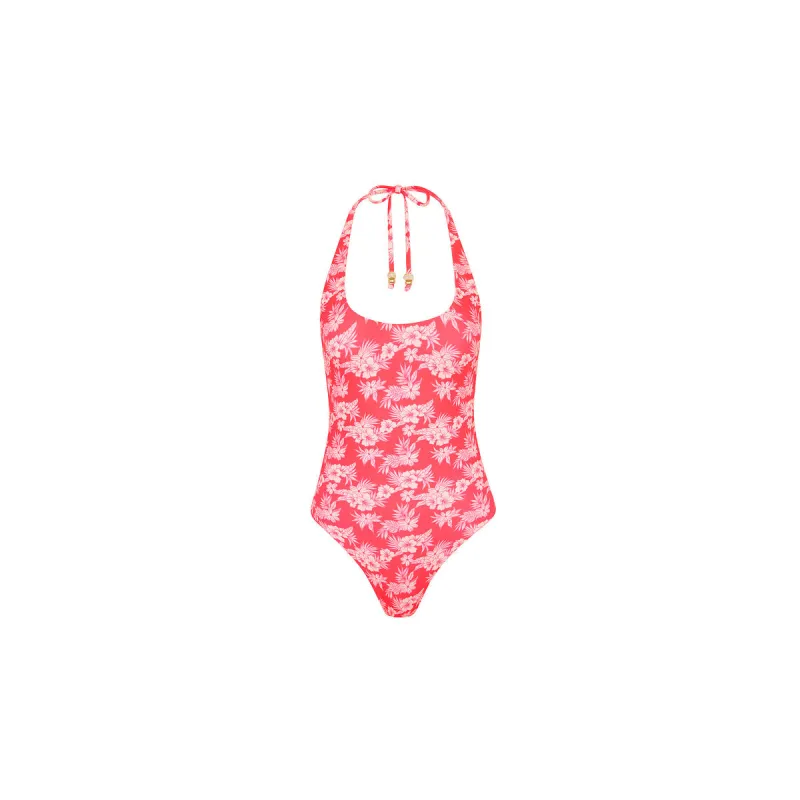 Scoop Halter Cheeky One Piece - Island Punch made by Kulani Kinis