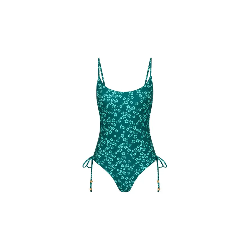 Ruched Tie Side Cheeky One Piece - Moonkiss made by Kulani Kinis