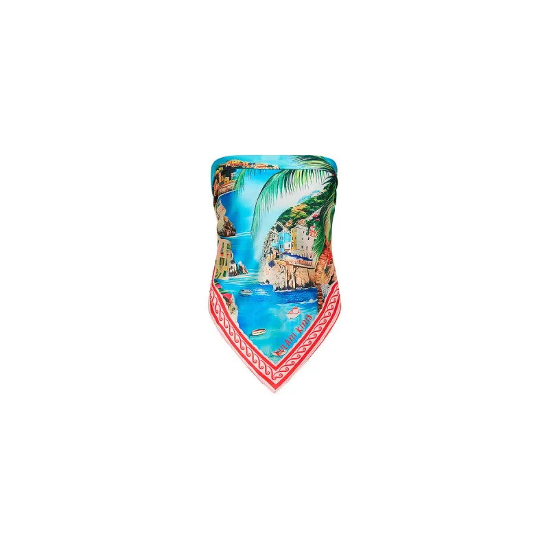 Summer Bandana Scarf Top - Mermaid Cove made by Kulani Kinis