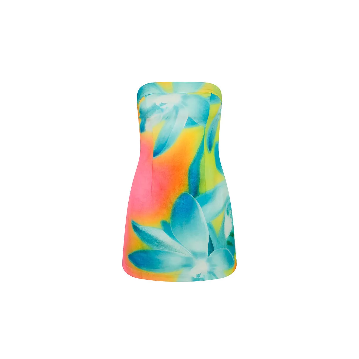 Strapless Mini Dress - After Glow sold by Kulani Kinis