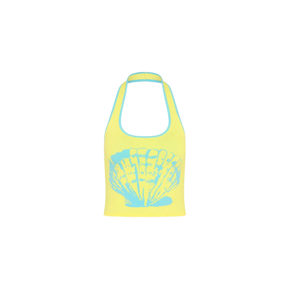Knit Halter Tank Top - Sunshell sold by Kulani Kinis