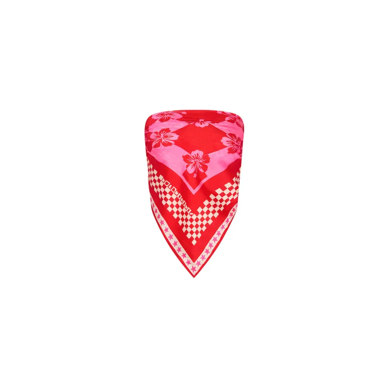 Summer Bandana Scarf Top - Cherry Kiss made by Kulani Kinis