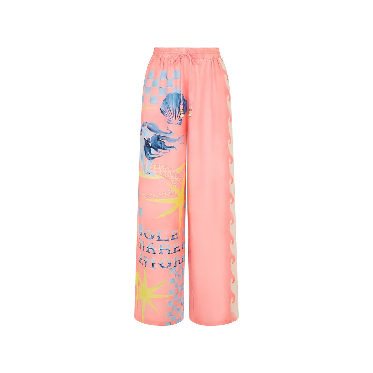 Drawstring Resort Pants - She Shells sold by Kulani Kinis