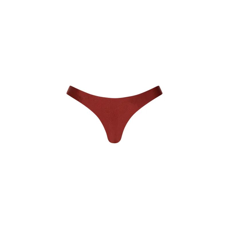 Minimal Full Coverage Bikini Bottom - Sweet Cinnamon sold by Kulani Kinis