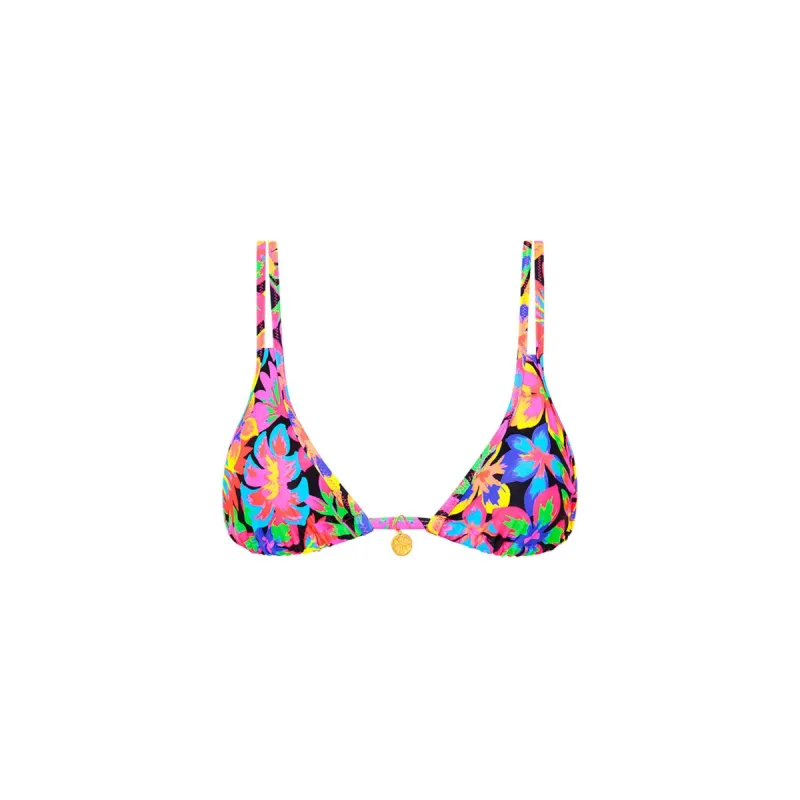 Twin Strap Bralette Bikini Top - Disco Doll sold by Kulani Kinis