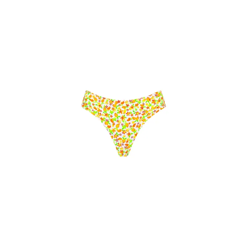 Mid-Rise Brazilian Bikini Bottom - Coco Mango sold by Kulani Kinis
