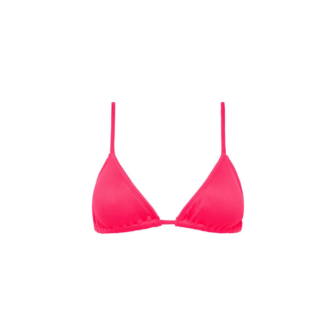 Bralette Bikini Top - Watermelon Ribbed sold by Kulani Kinis