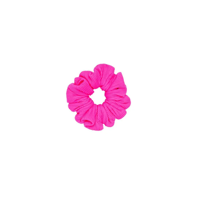 Scrunchie - Flamingo Pink Ribbed sold by Kulani Kinis