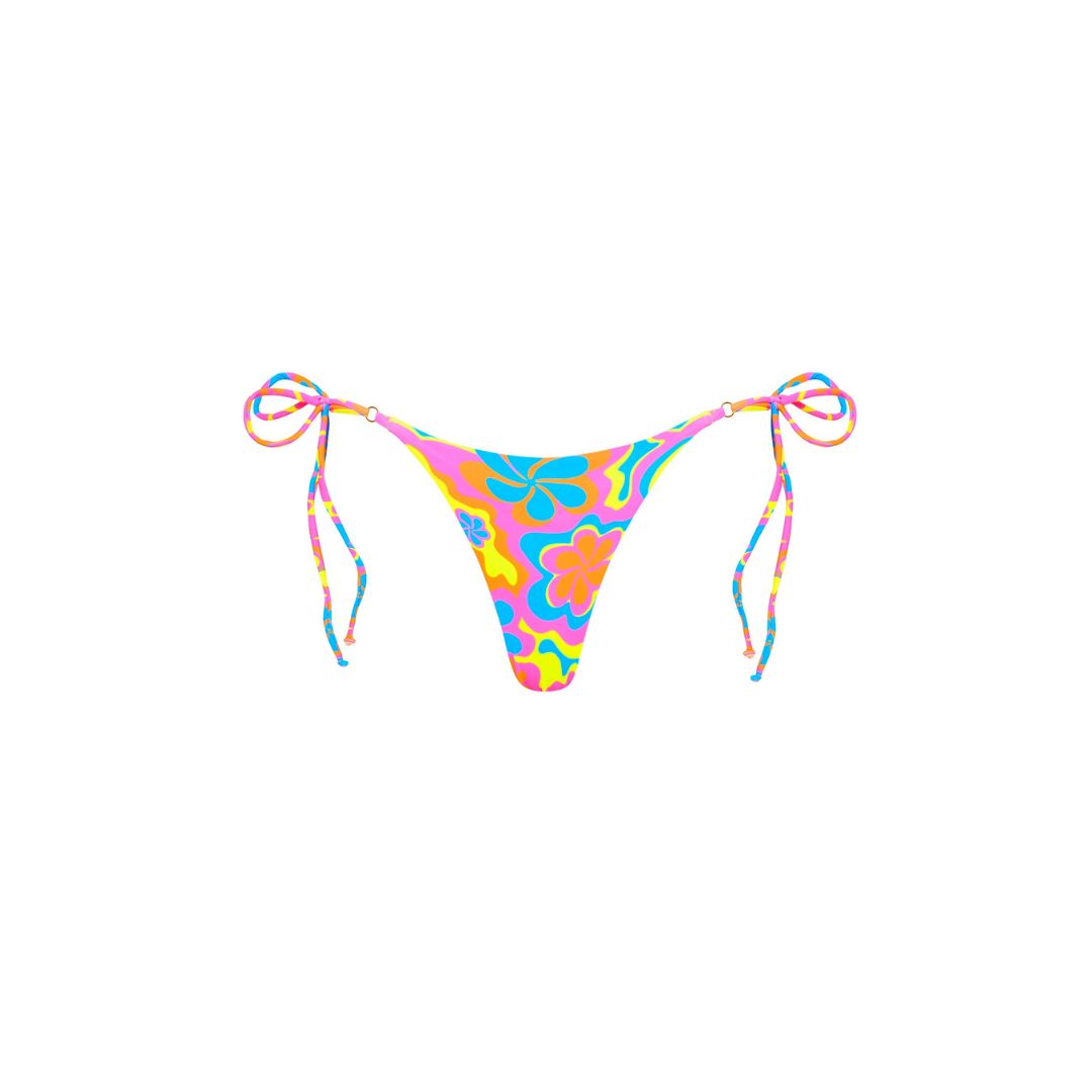 Thong Tie Side Bikini Bottom - Lovey Dovey sold by Kulani Kinis