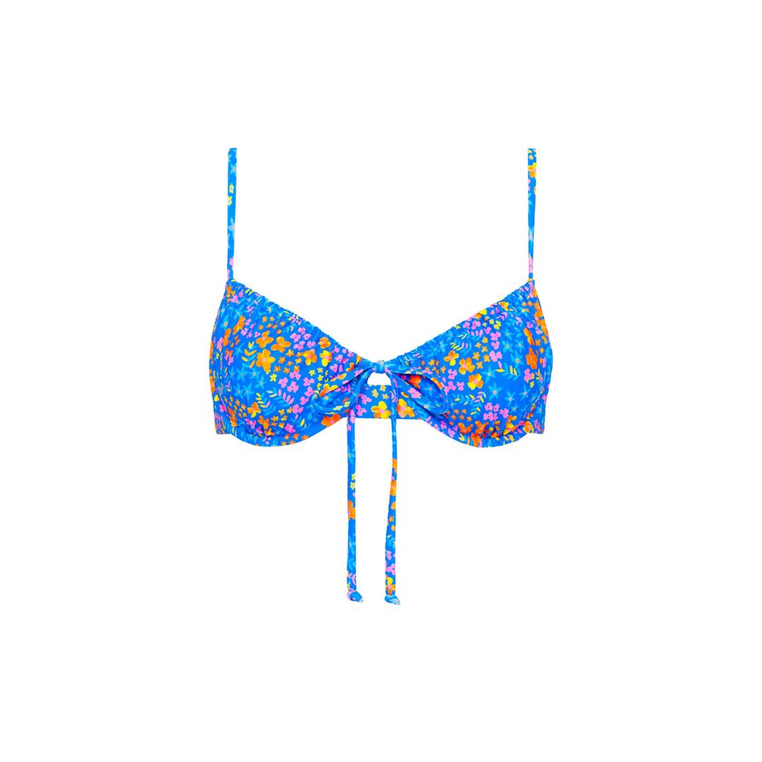 Ruched Underwire Bra Bikini Top - Bombshell Beach sold by Kulani Kinis