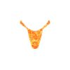 Ruched Thong Bikini Bottom - Tangerine Dreams sold by Kulani Kinis