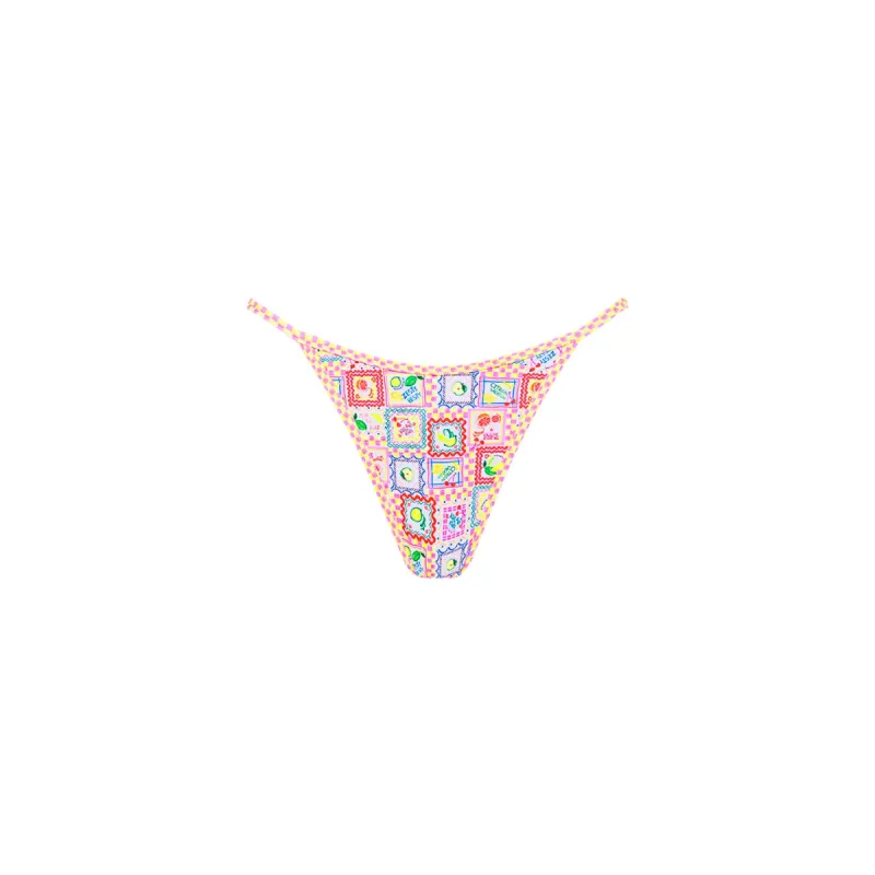 Tanning Thong Bikini Bottom - Citron Coast sold by Kulani Kinis