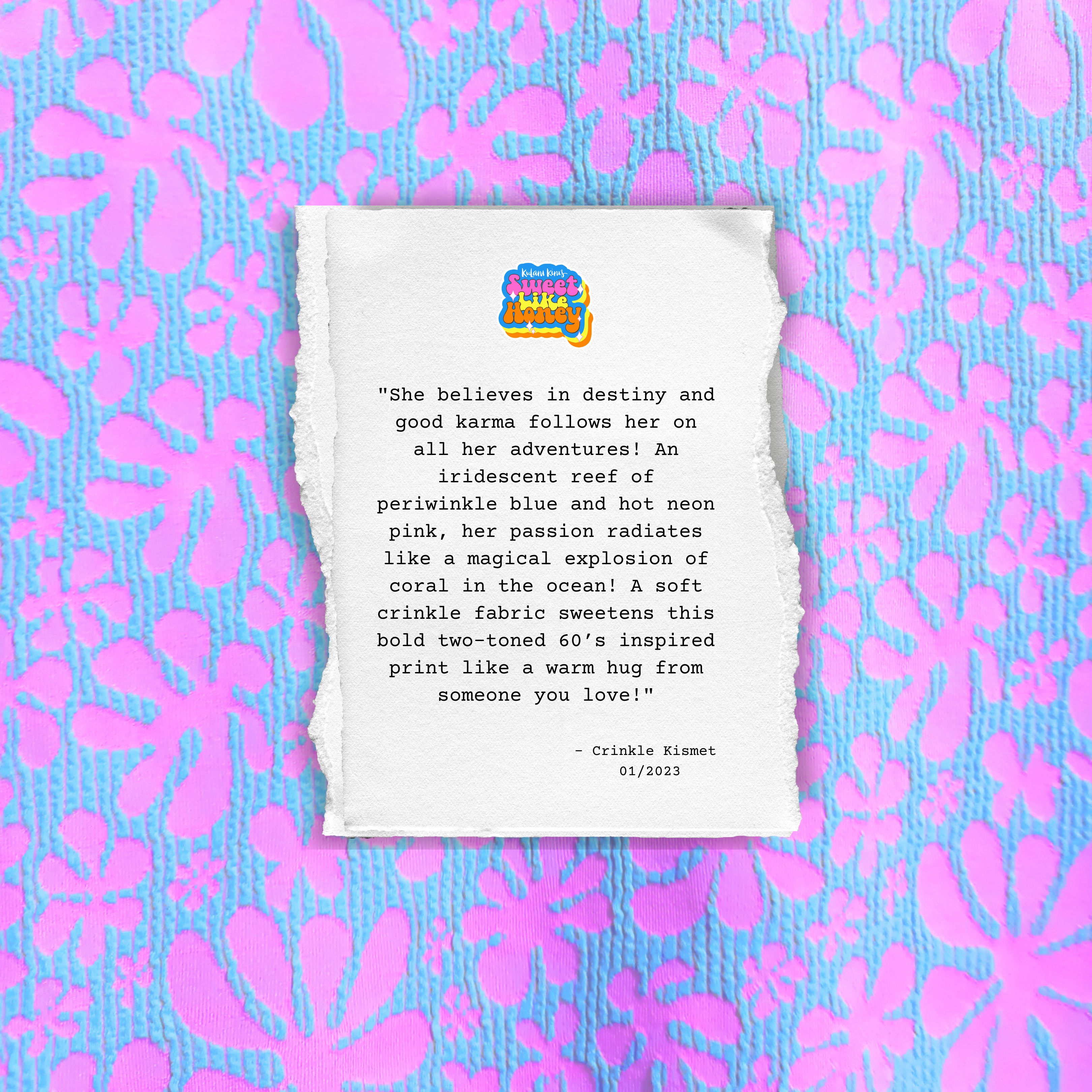 Minimal Cheeky Bikini Bottom - Crinkle Kismet sold by Kulani Kinis product image thumbnail 6