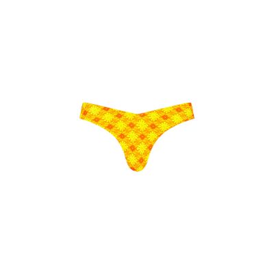 Cheeky V Bikini Bottom - Lemontini sold by Kulani Kinis