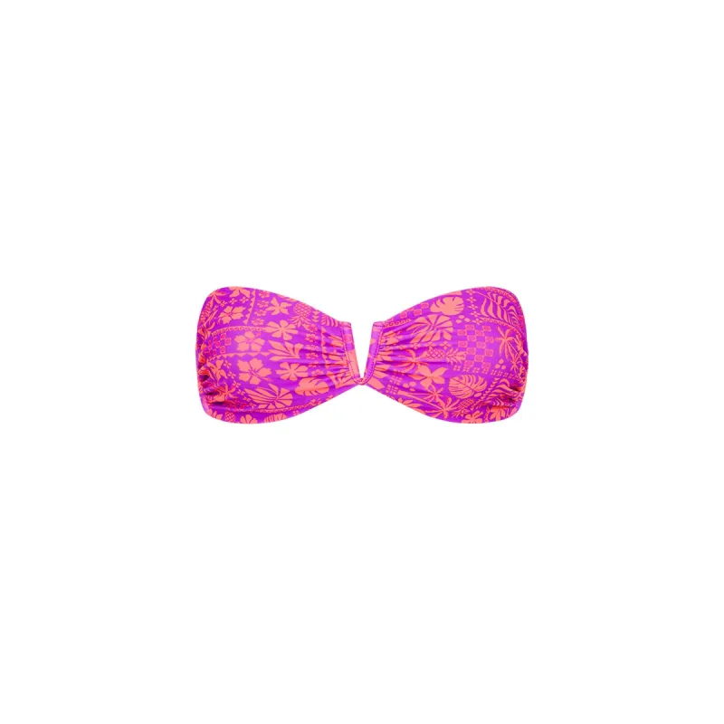 V Strapless Bandeau Bikini Top - La Isla sold by Kulani Kinis