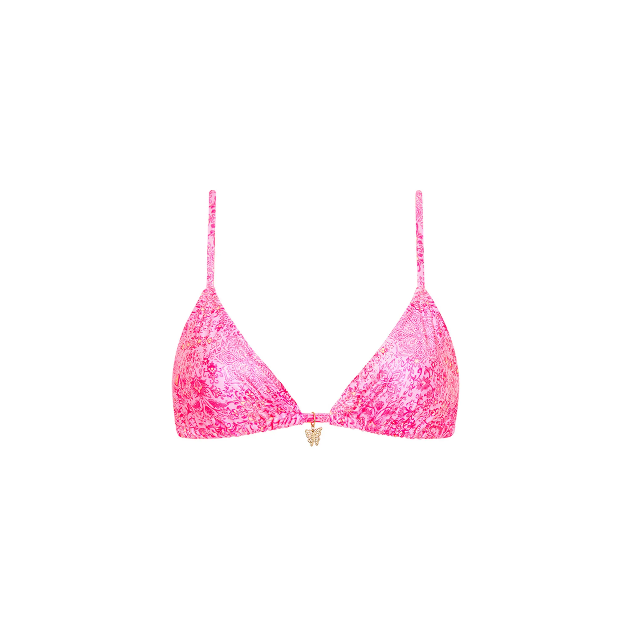 Bralette Bikini Top - Rose Quartz sold by Kulani Kinis