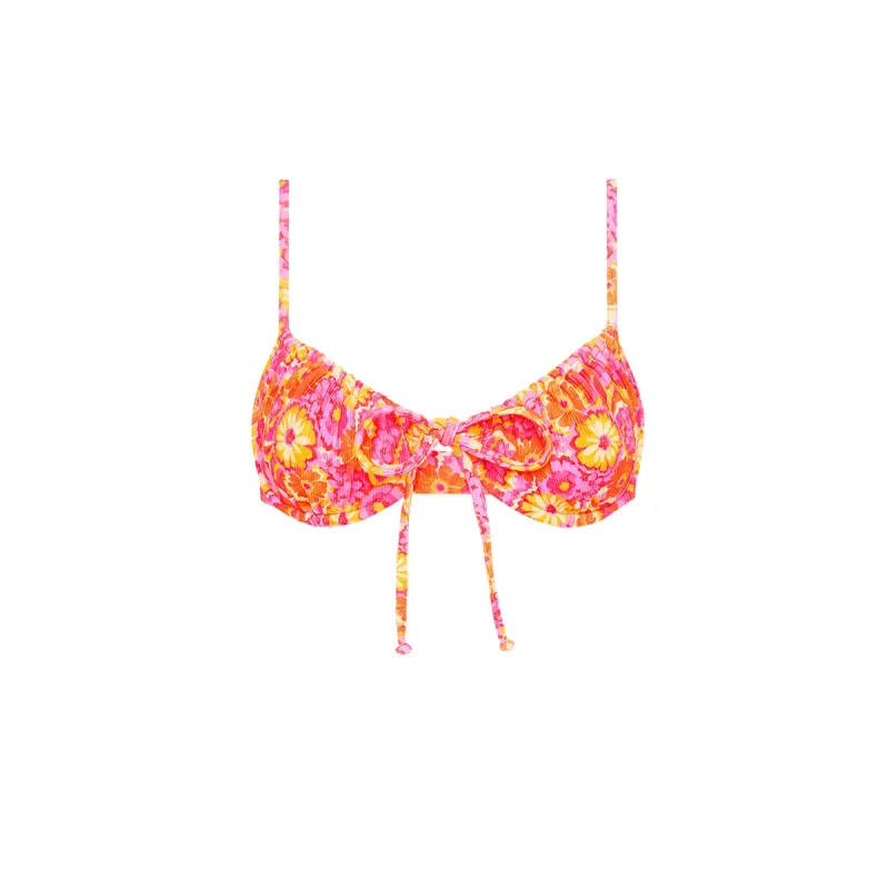 Ruched Underwire Bra Bikini Top - Sugar Rush sold by Kulani Kinis
