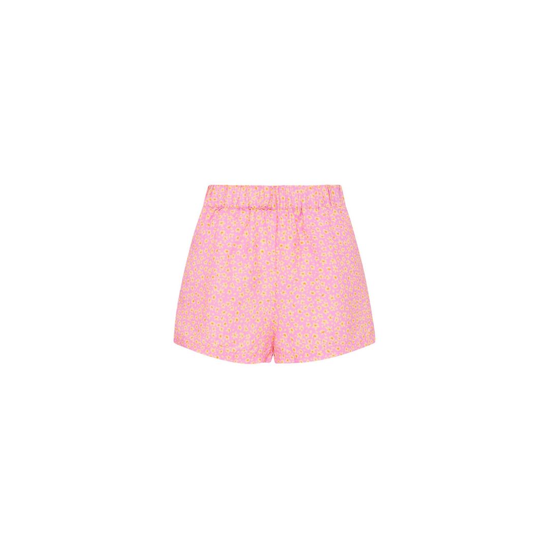 Relaxed Linen Shorts - Pretty Petals sold by Kulani Kinis