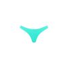 Minimal Full Coverage Bikini Bottom - Aqua Ribbed sold by Kulani Kinis