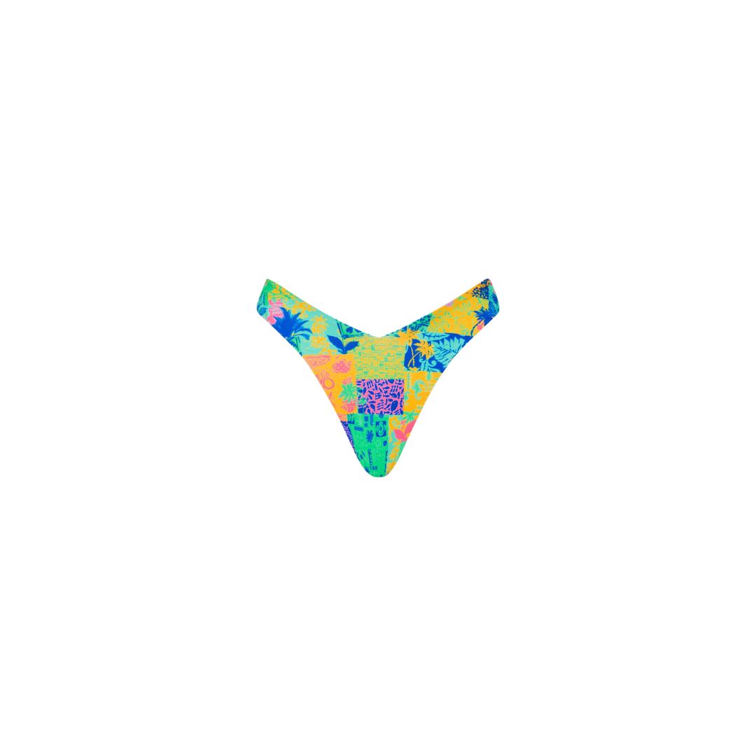 Y Cheeky Bikini Bottom - Tropic Rodeo sold by Kulani Kinis