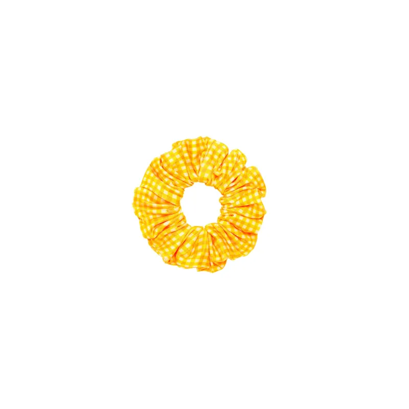Scrunchie - Sunshine Gingham sold by Kulani Kinis