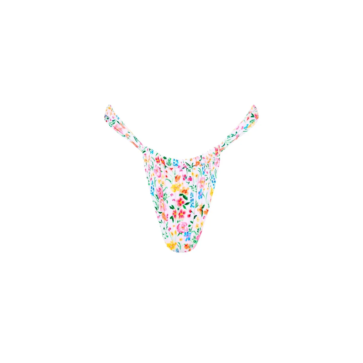 Ruched Thong Bikini Bottom - Bambi sold by Kulani Kinis