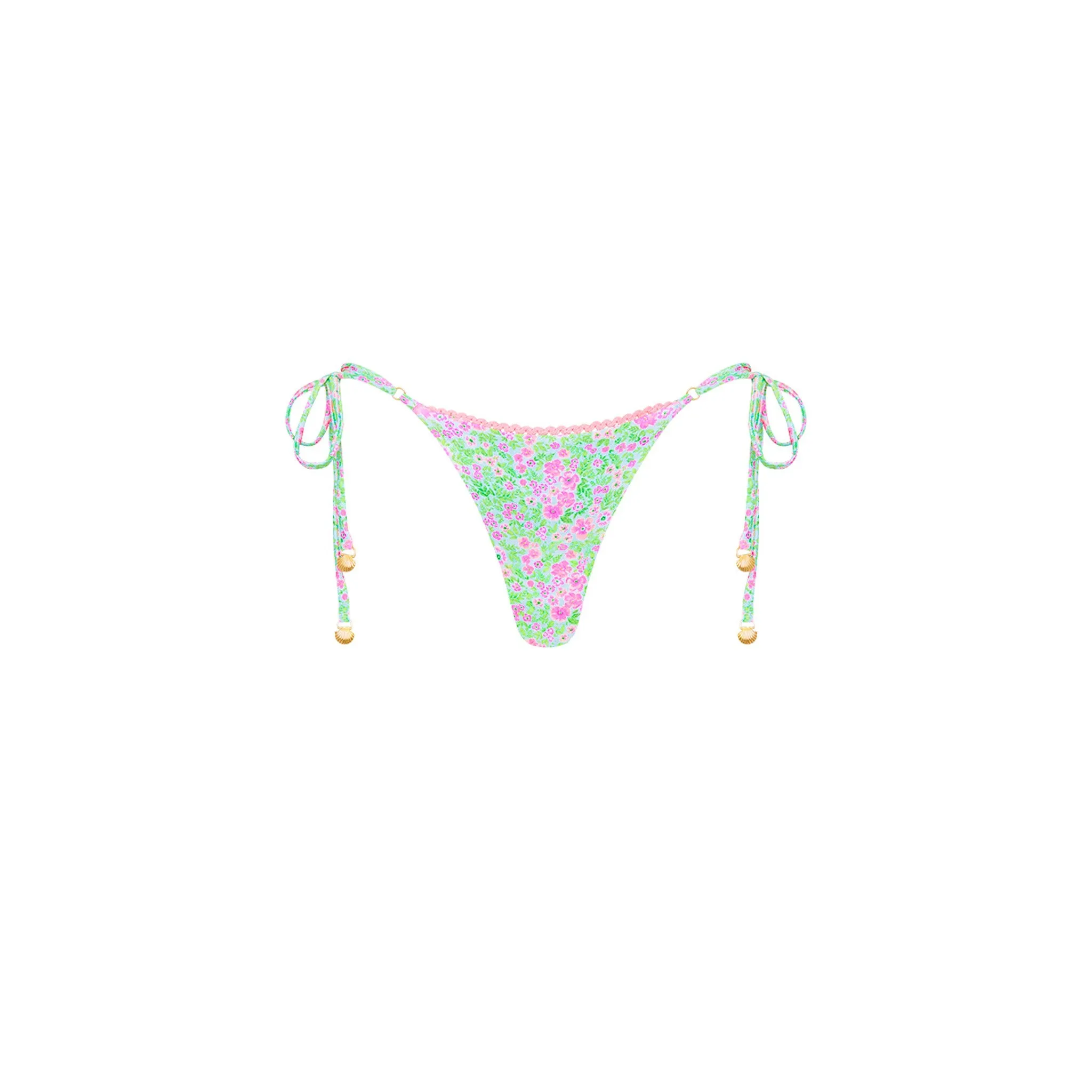Thong Tie Side Bikini Bottom - Forbidden Love sold by Kulani Kinis
